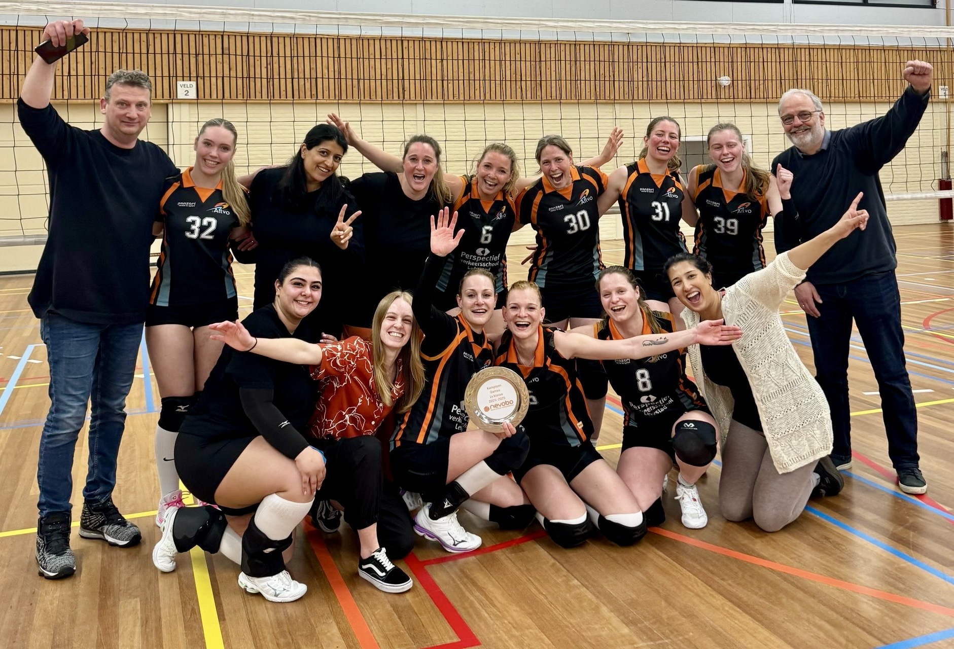 VC Allvo DS1 wint PD wedstrijden